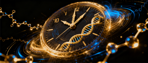 jimeng-2025-10-28-1382-科学抽象风格,黑色背景上,画面中央是一个巨大的抽象时钟结构,时钟指针呈现DNA螺....png jimeng-2025-10-28-1382-科学抽象风格,黑色背景上,画面中央是一个巨大的抽象时钟结构,时钟指针呈现DNA螺....png