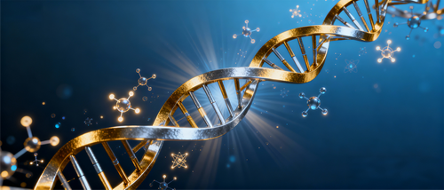 jimeng-2025-10-28-6253-科学抽象风格,深蓝色渐变背景,画面中央是螺旋状的DNA双螺旋结构,螺旋呈现金色和....png jimeng-2025-10-28-6253-科学抽象风格,深蓝色渐变背景,画面中央是螺旋状的DNA双螺旋结构,螺旋呈现金色和....png